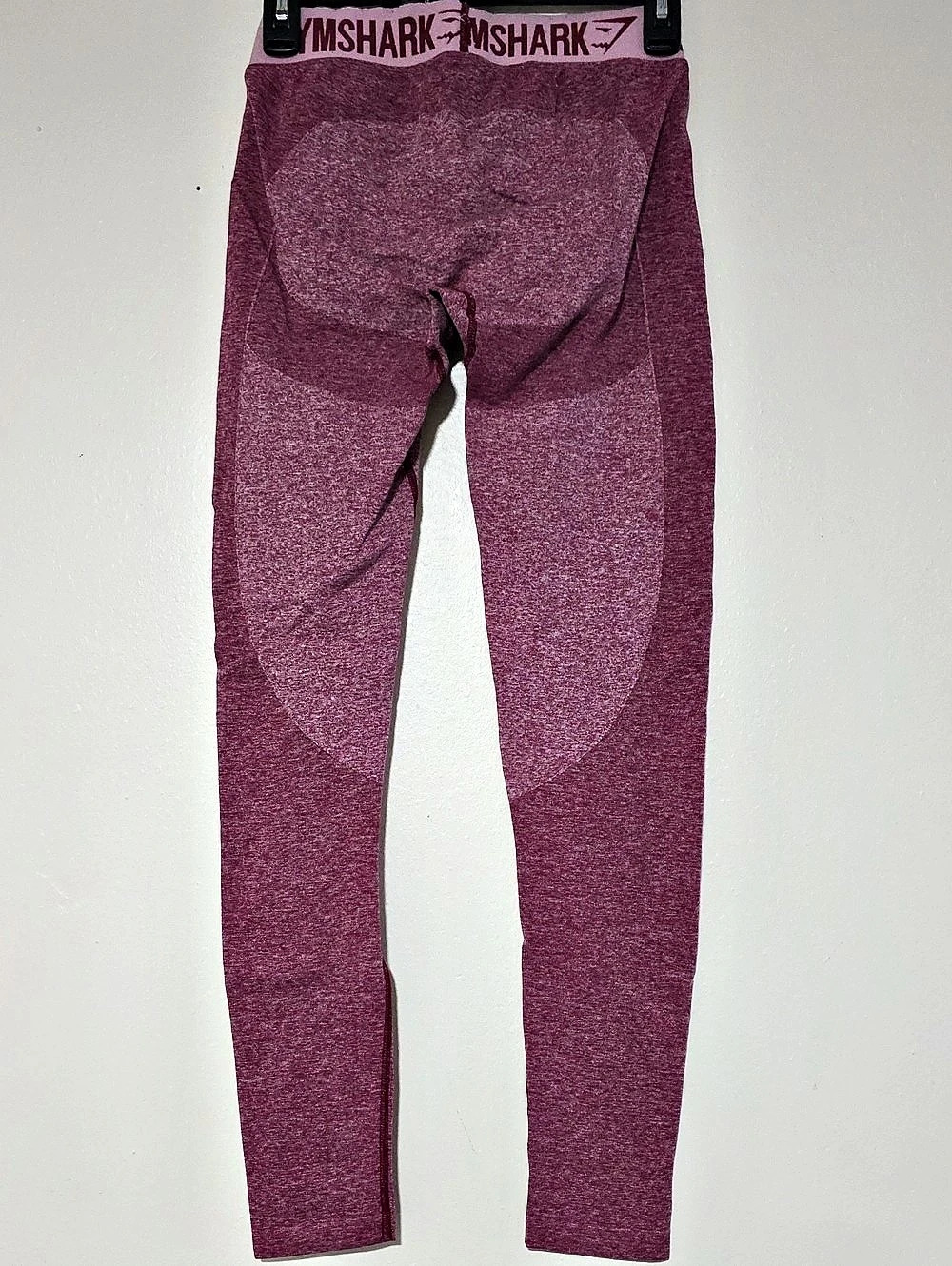 Gymshark Flex High Waisted Leggings Women's Geometric Leggings in Purple - Picture 2 of 4